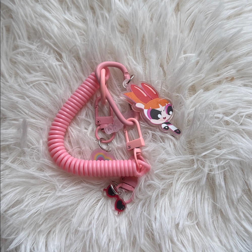 Pink Blossom PowerPuff Girls Bag Charm - Picture 3 of 3